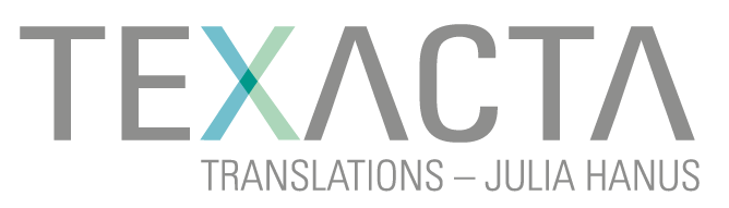 Logo: Texacta Translations - Julia Hanus